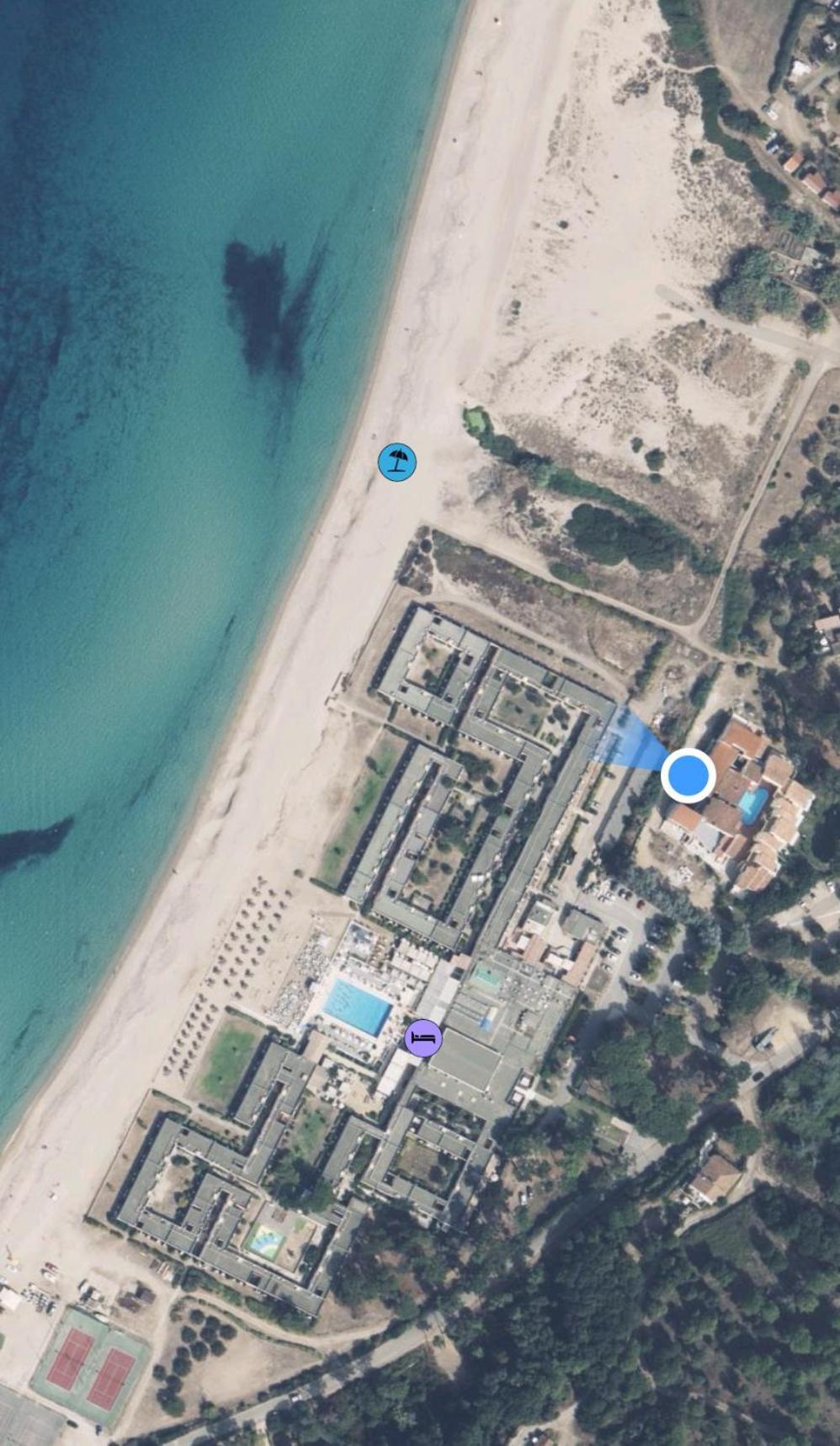 La Belle Vie F4 Bord De Plage Avec Jardin Calcatoggio  Exterior foto